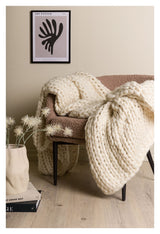 Kate Plaid 130x170 - Beige - Unoliving.com