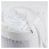 Kave Home Mistral Microfiber Dyne, 220x240, Hvid