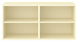 Keep Reol med 2 faste hylder. Modul 002, Lys gul