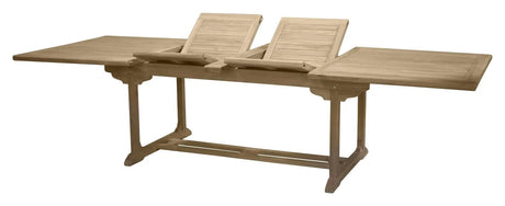 Kenya Havebord 195/295*110, Teak