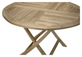 Kenya Havebord Ø120, Teak
