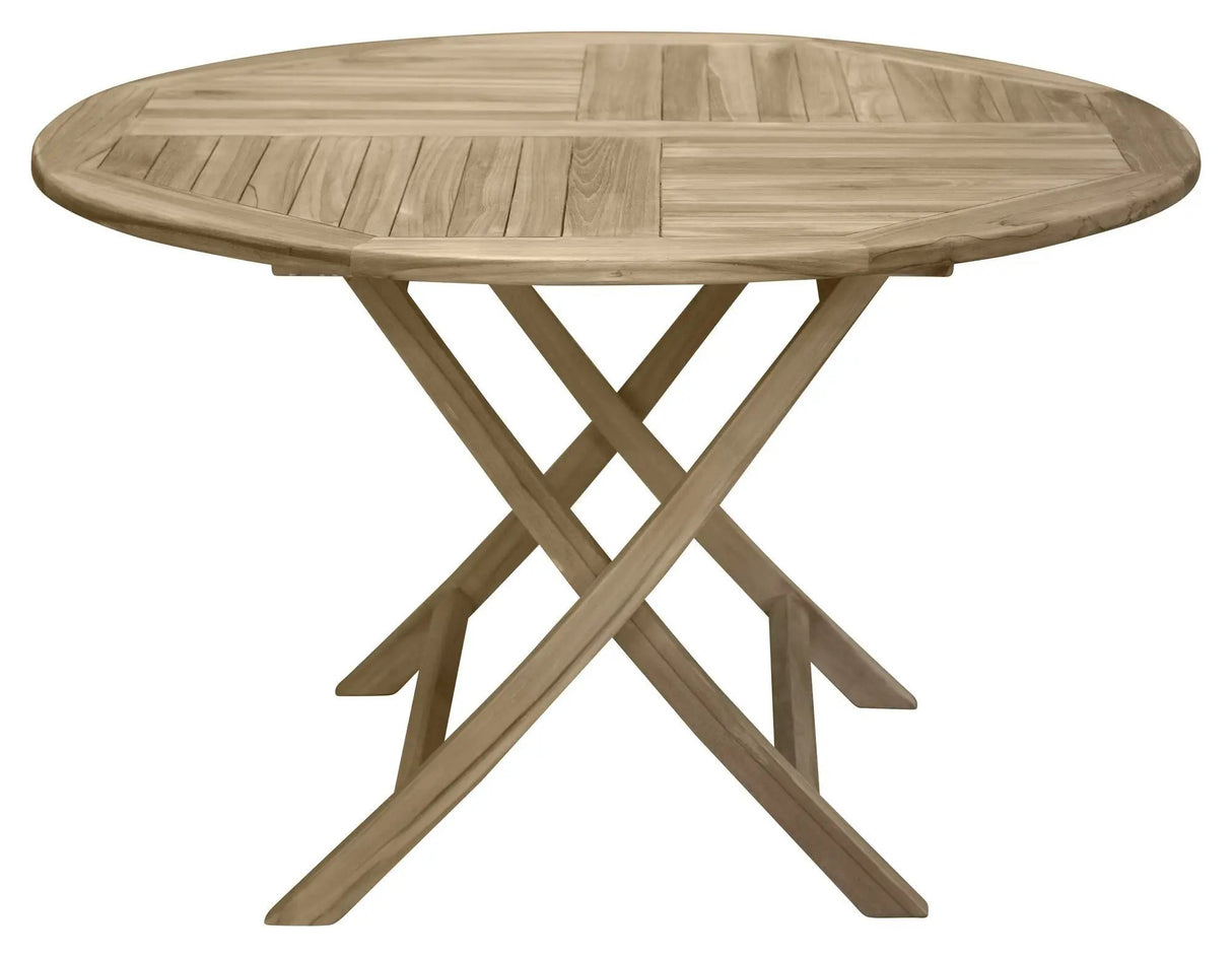 Kenya Havebord Ø120, Teak