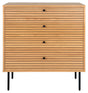 Kyoto, Kommode 80x40x85cm, eg/sort - Unoliving.com