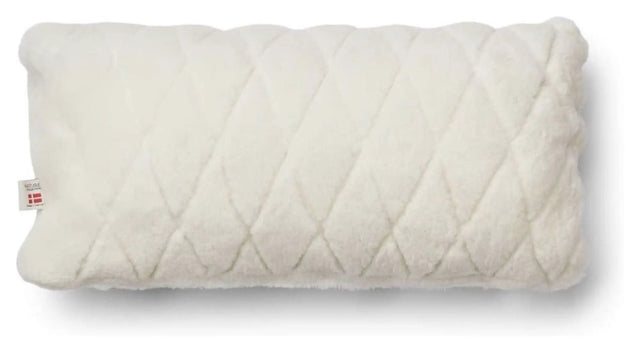 Leaf Pude af Premium NZ lammeskind, Dbl. Sidet, Hvid