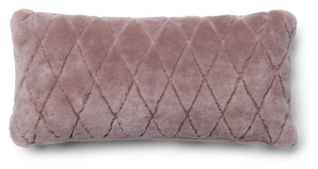 Leaf Pude af Premium NZ lammeskind, Dbl. Sidet, Lys lilla