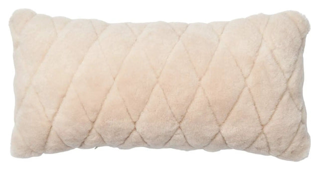 Leaf Pude af Premium NZ lammeskind, Dbl. Sidet, Natur