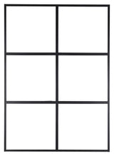 Leif Skillevæg 150x210 - Sort - Unoliving.com