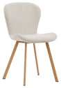 Lilja Spisebordsstol, Oaklook, Beige Stof
