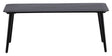 Lina Sofabord til Haven, Sort alu, 60x100 - Unoliving.com