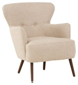 Lincoln Lænestol - Beige Bouclé