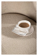 Lincoln Lænestol - Beige Bouclé