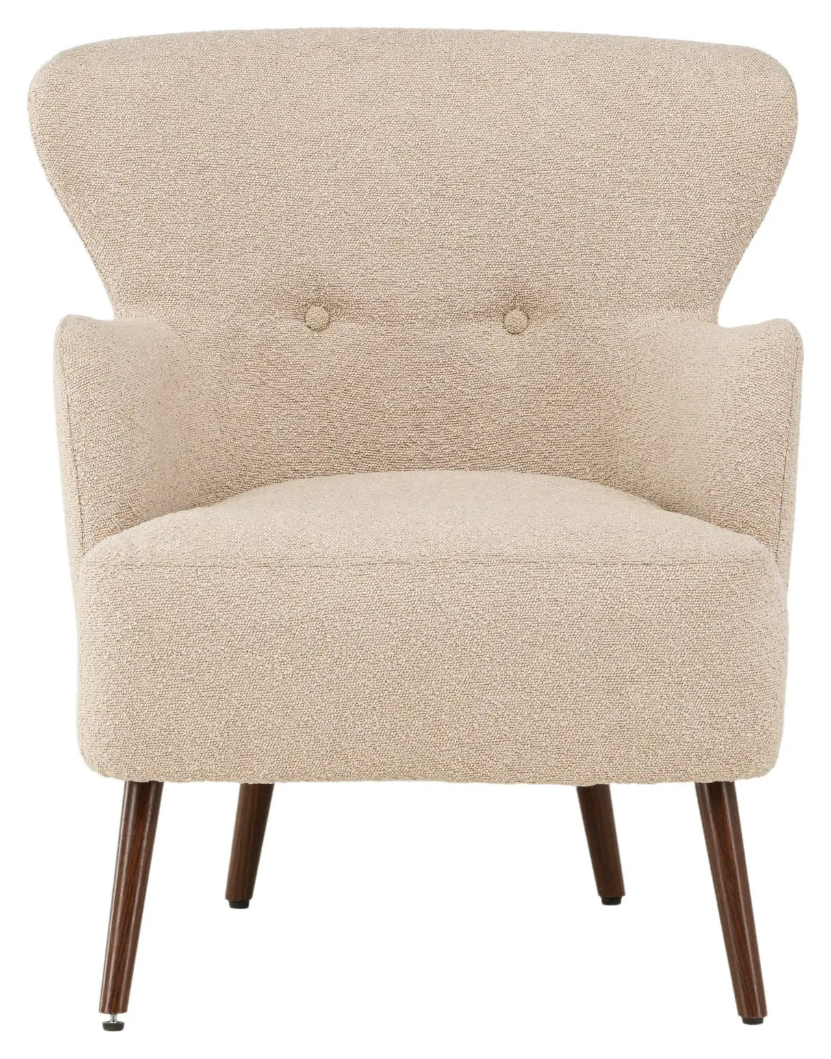 Lincoln Lænestol - Beige Bouclé