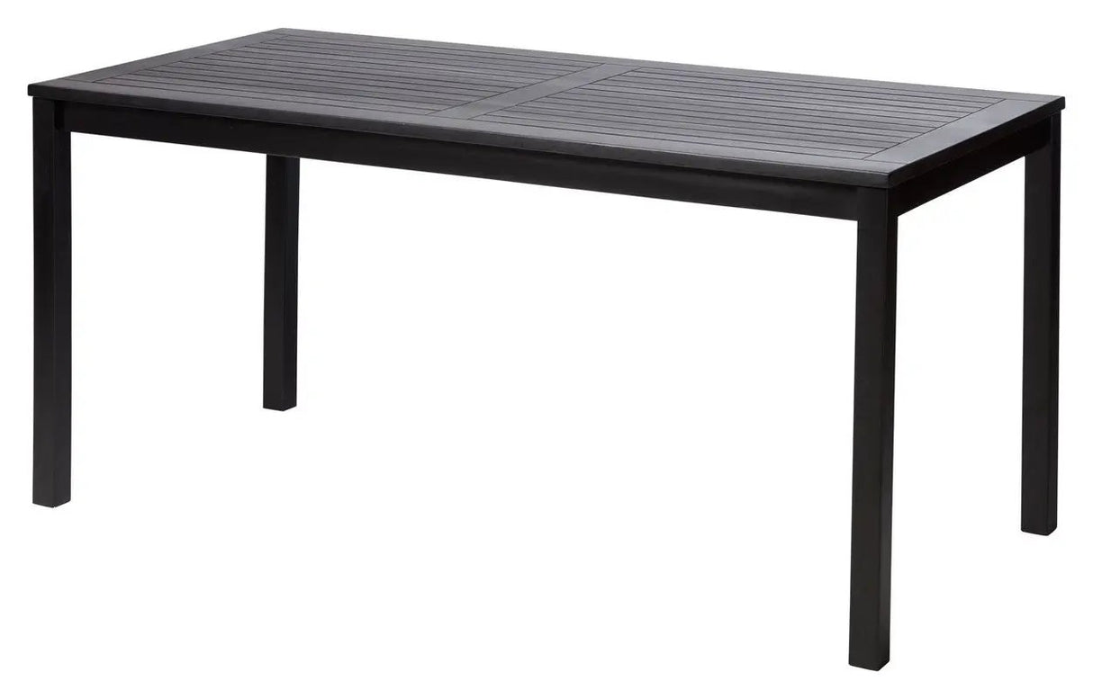 Løkken Havebord 165x80, Sort