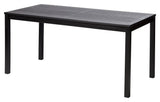 Løkken Havebord 165x80, Sort