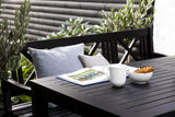 Løkken Havebord 165x80, Sort
