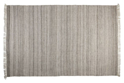 Lorenzo Gulvtæppe af genanvendt plastik 160x230, Grå - Unoliving.com
