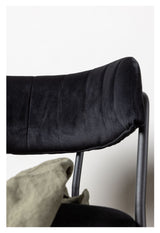 Lui Barstol, Sort, Sort PU - Unoliving.com