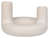 Lysestage, Ø13, beige