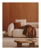 Maha Vægdekoration m. vandret linje, 110x220 - Unoliving.com