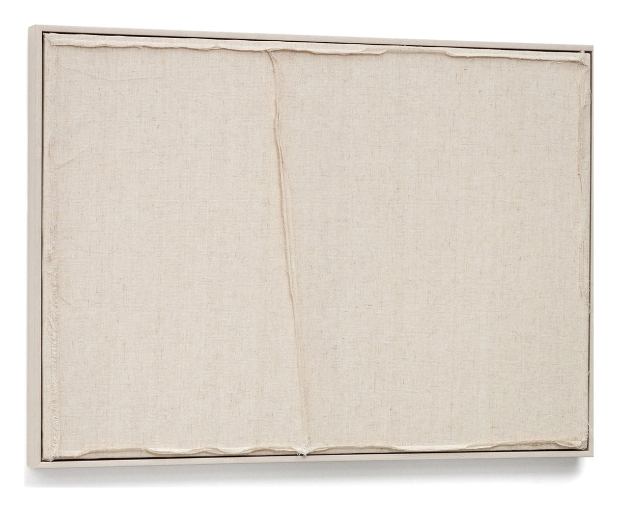Maha Vægdekoration m. vandret linje, 52x72 - Unoliving.com