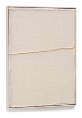 Maha Vægdekoration m. vandret linje, 52x72 - Unoliving.com