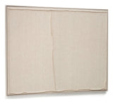 Maha Vægdekoration m. vandret linje, 82x102 - Unoliving.com