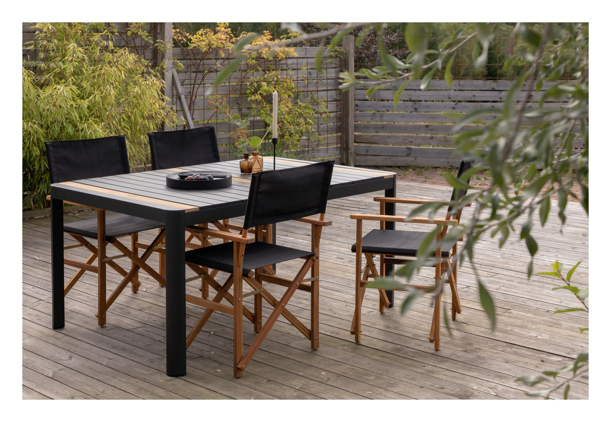 Marion Klapstol - Sort/Akacia - Unoliving.com