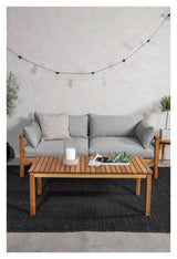 Marion Loungesofa, Grå/Acacie