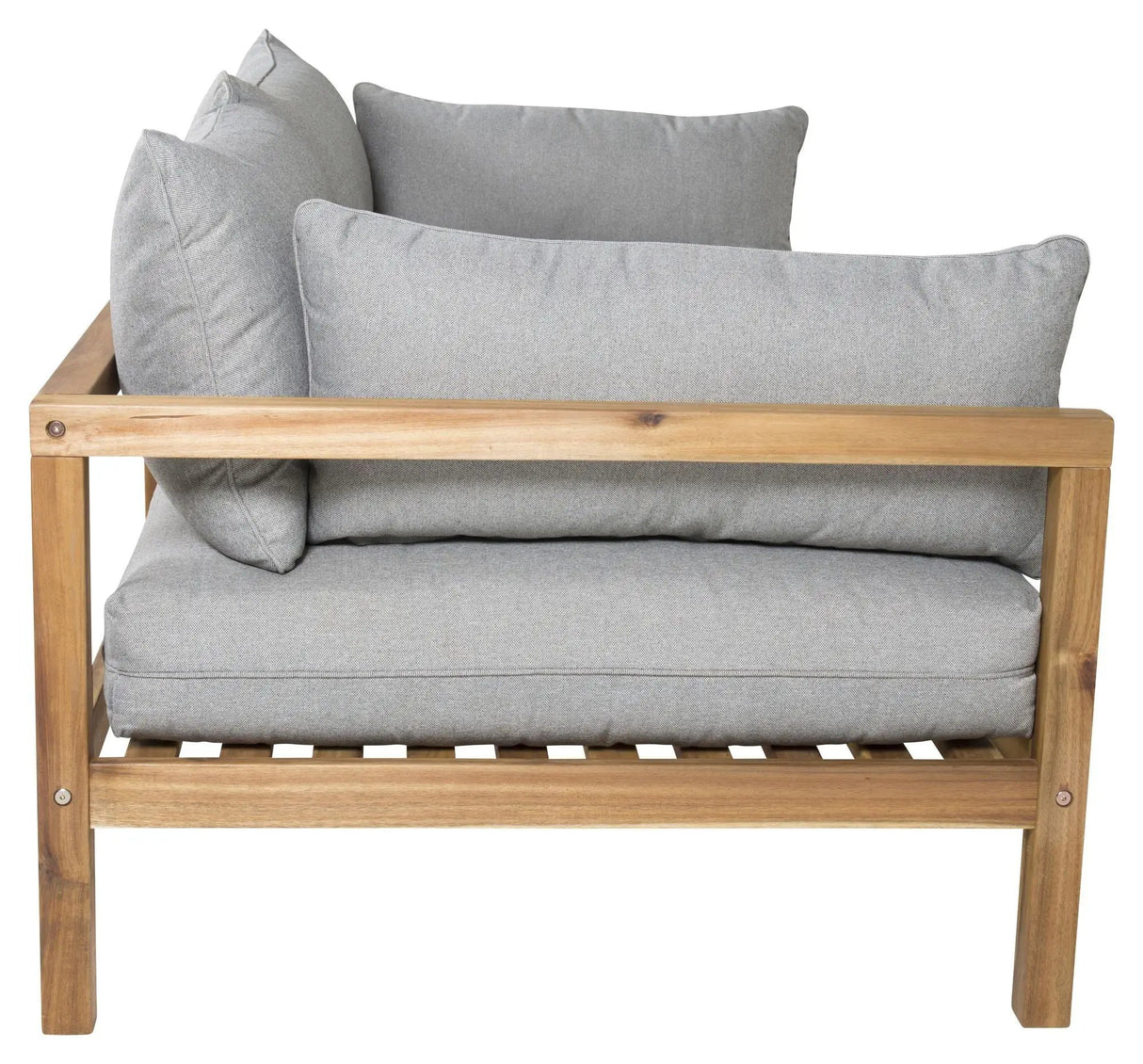 Marion Loungesofa, Grå/Acacie
