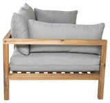 Marion Loungesofa, Grå/Acacie