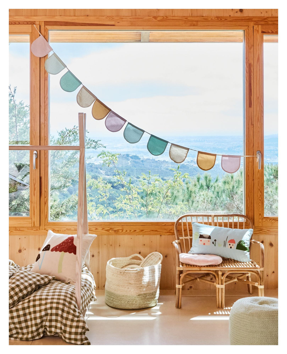 Marzieh Børnebænk i Rattan - Unoliving.com