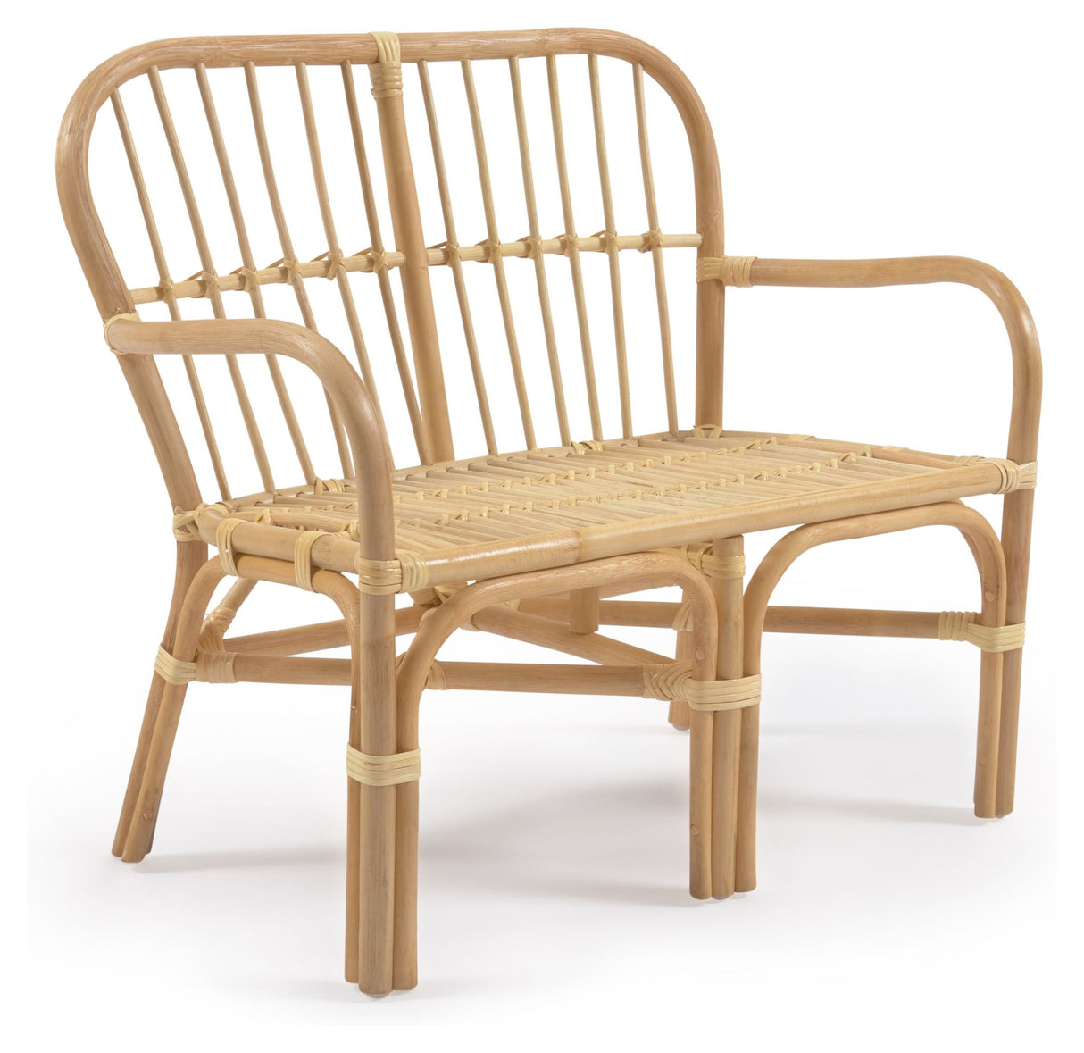 Marzieh Børnebænk i Rattan - Unoliving.com