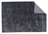 Mattis Bomuld tæppe, 160x230, Antracite Grå - Unoliving.com