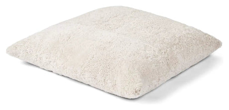 Maxi Float Gulvpude, korthåret NZ lammeskind, Dbl., Pearl