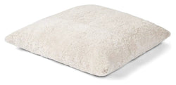 Maxi Float Gulvpude, korthåret NZ lammeskind, Dbl., Pearl