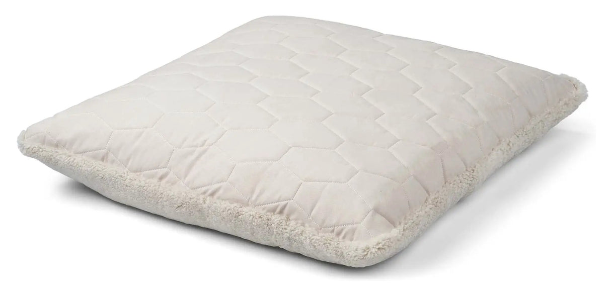 Maxi Float Gulvpude, korthåret NZ lammeskind, Pearl