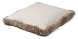 Maxi Float Gulvpude, langhåret NZ lammeskind, Taupe