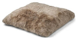 Maxi Float Gulvpude, langhåret NZ lammeskind, Taupe