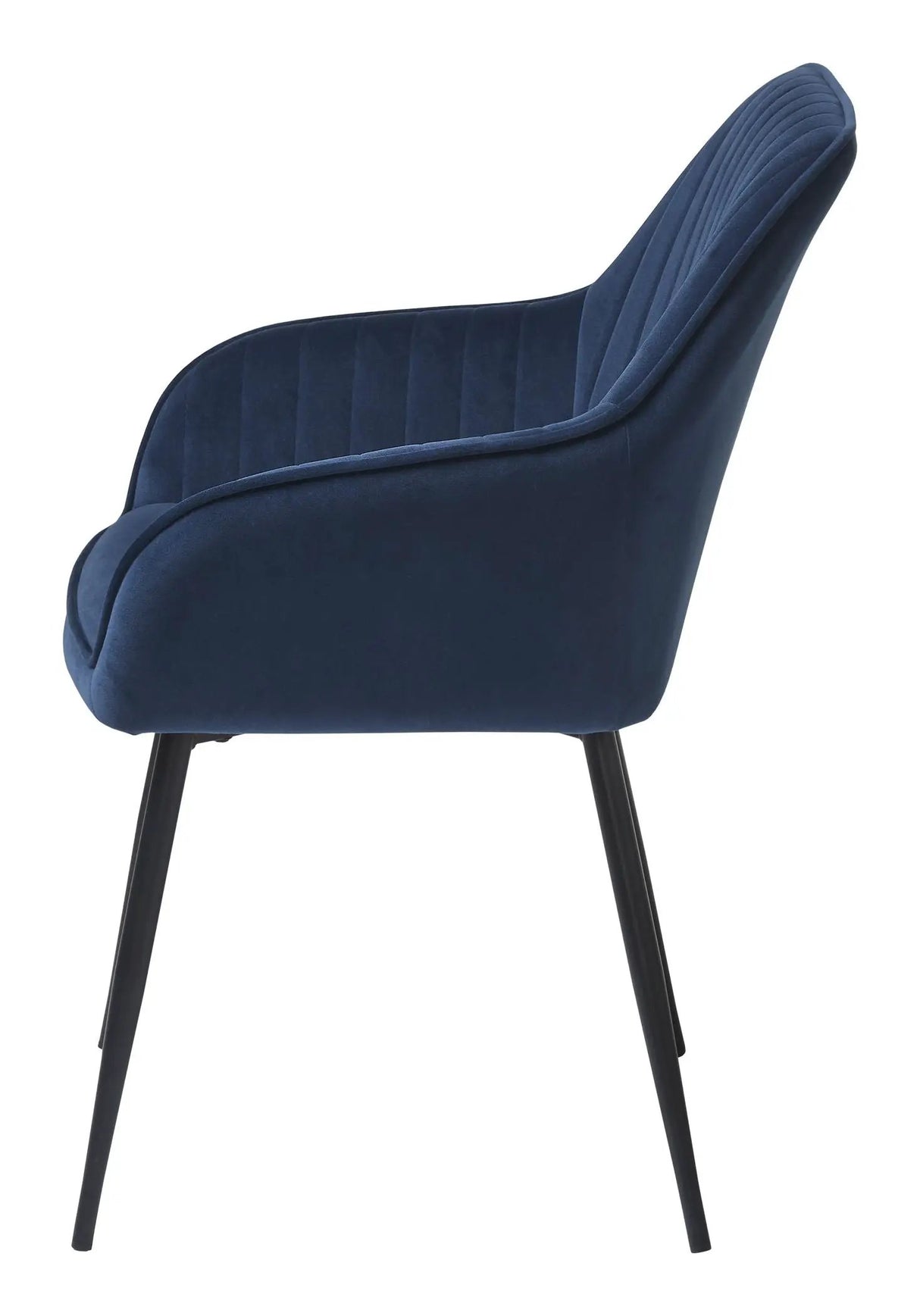 Melfort Spisebordsstol, Blue fløjl