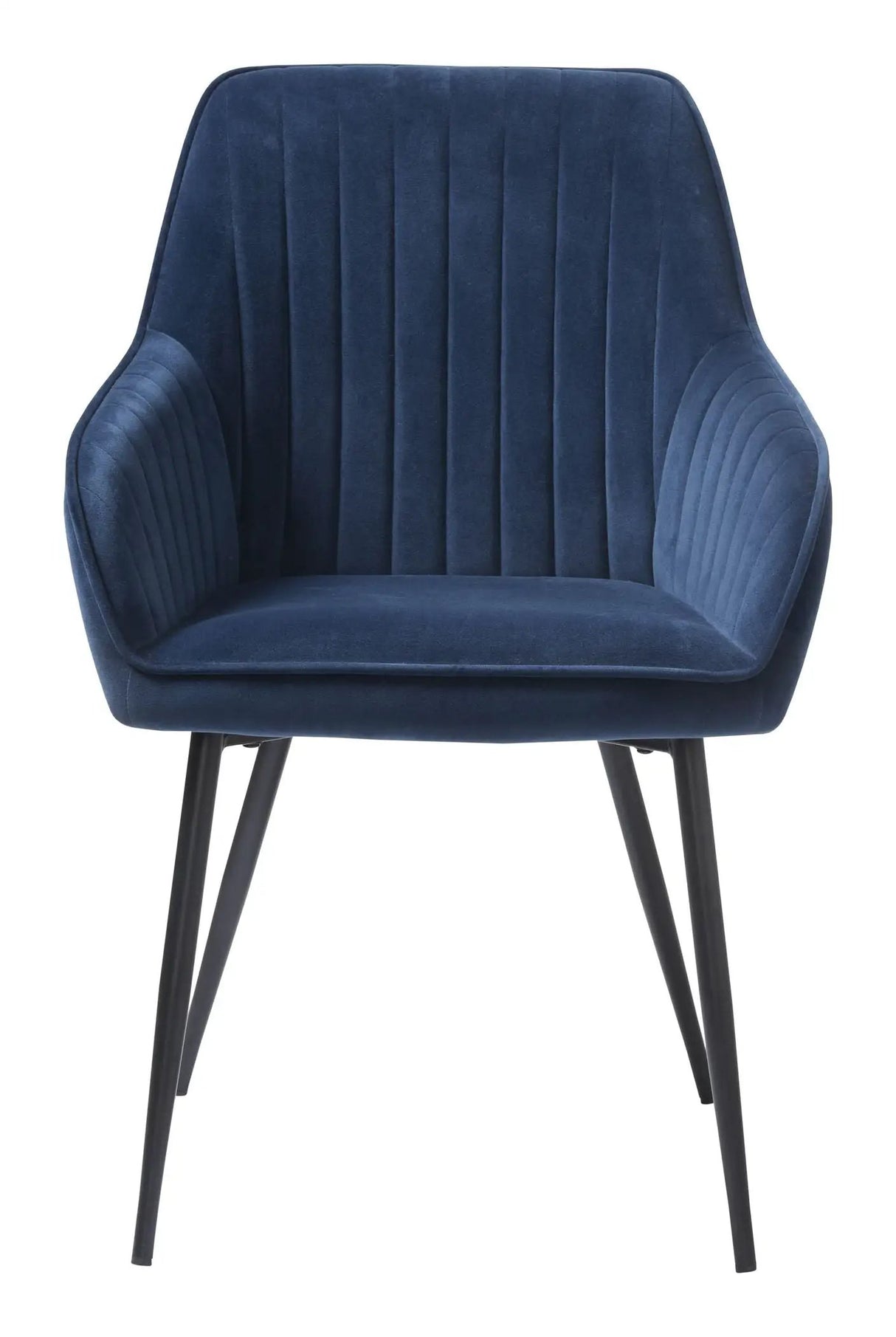 Melfort Spisebordsstol, Blue fløjl