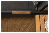 Mexico, Solseng, Sort Aluminium/teak