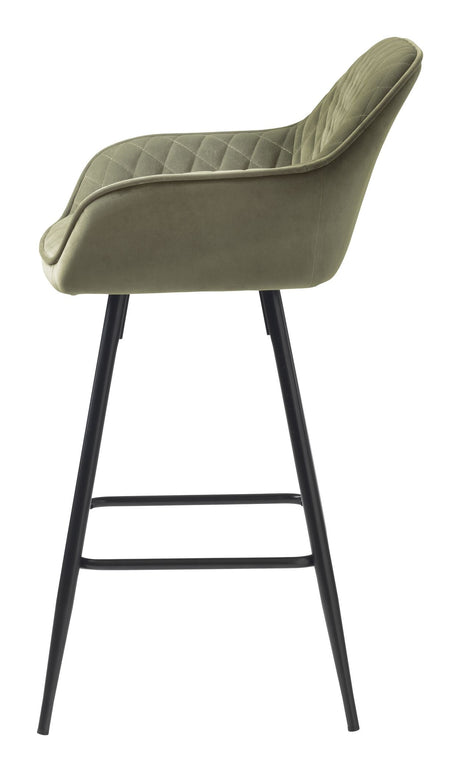 Milton Barstol, Olivengrøn fløjl