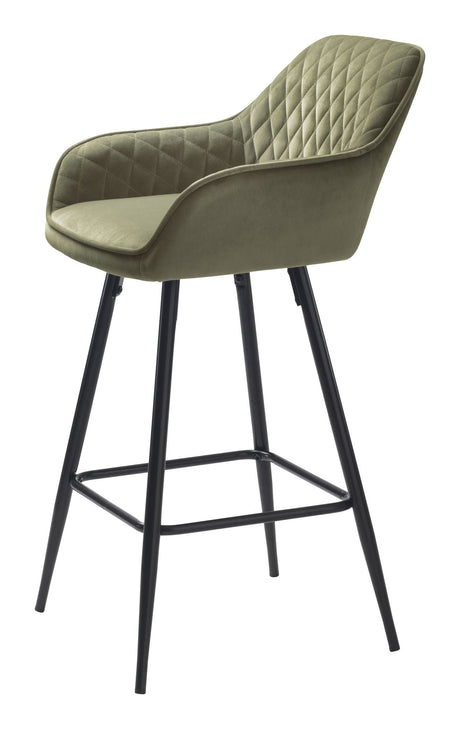 Milton Barstol, Olivengrøn fløjl