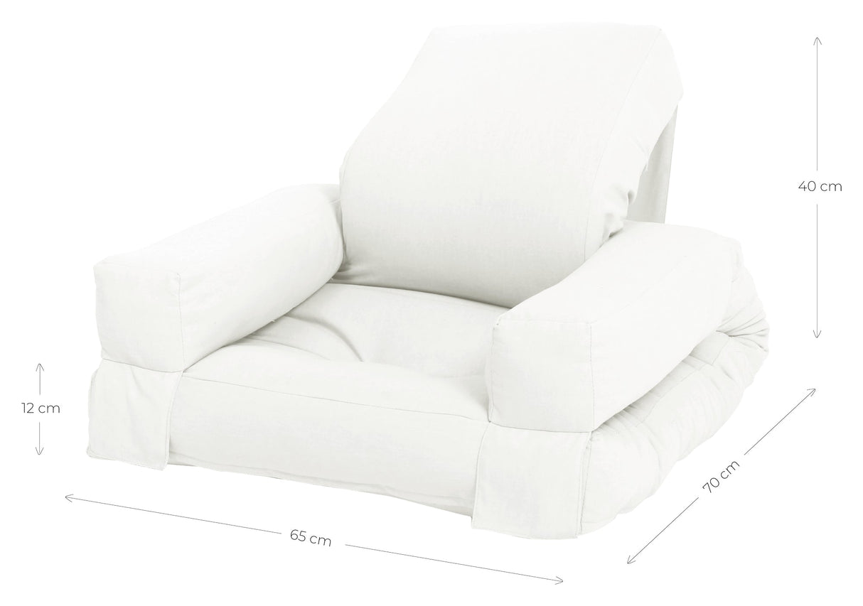 Mini Hippo Børnestol, Wheat beige - Unoliving.com