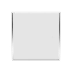 Mini Reol modul m. låge, New White - Unoliving.com