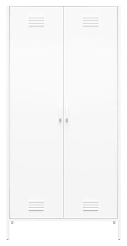 Mission District Metal Locker Skab, Hvid - Unoliving.com