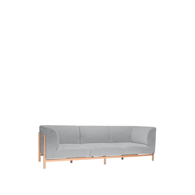 Moment 3-pers. Sofa, Grå/Natur