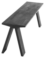 Muubs Angle Bænk - Sort bejdset Eg, B160