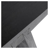 Muubs Angle Taburet - Sortbejdset Eg