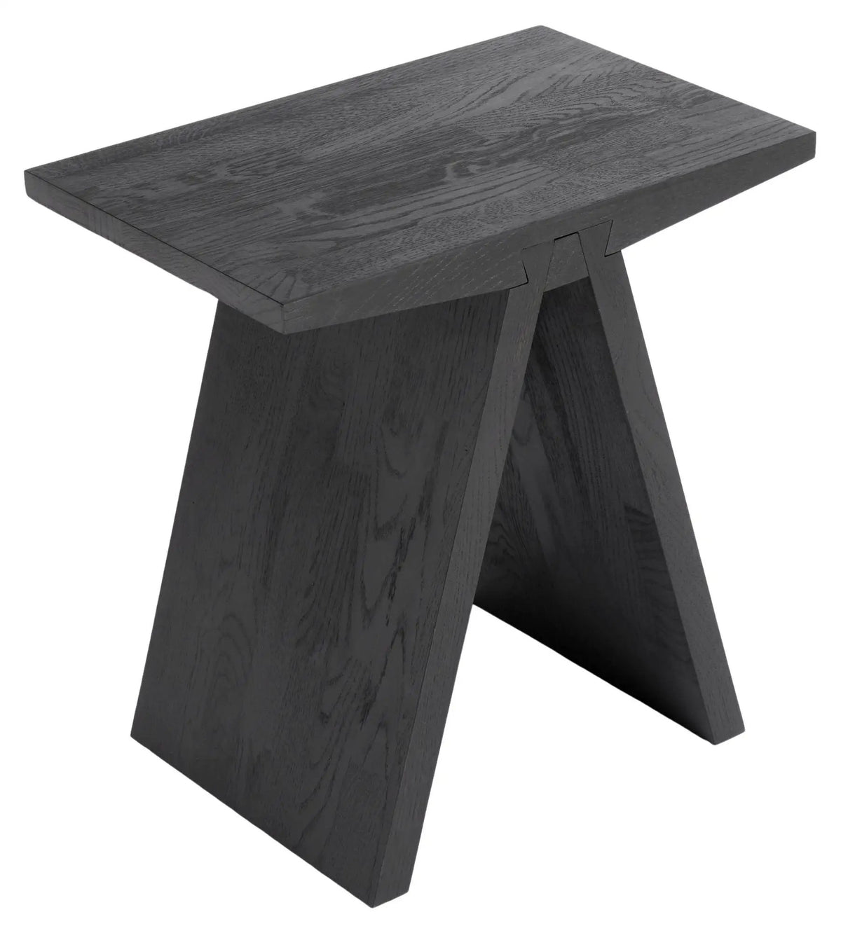 Muubs Angle Taburet - Sortbejdset Eg